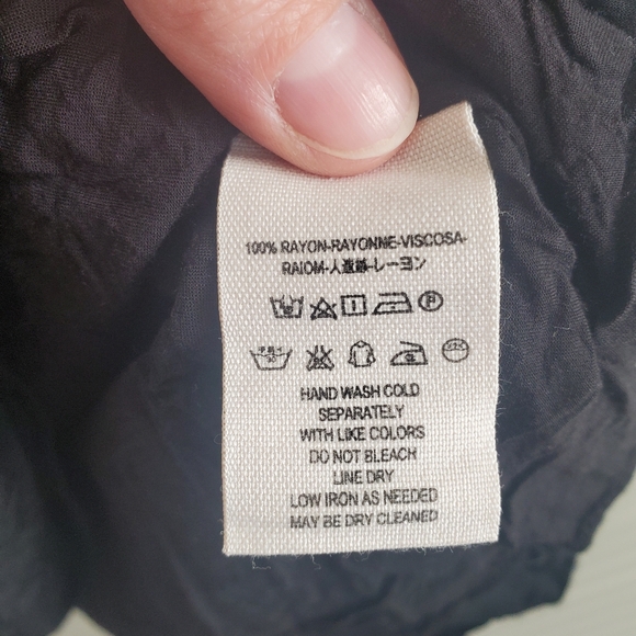 Free People Women's Age of Aquarius Boho Floral Mini Dress in Black Combo Size 6 - Picture 9 of 11